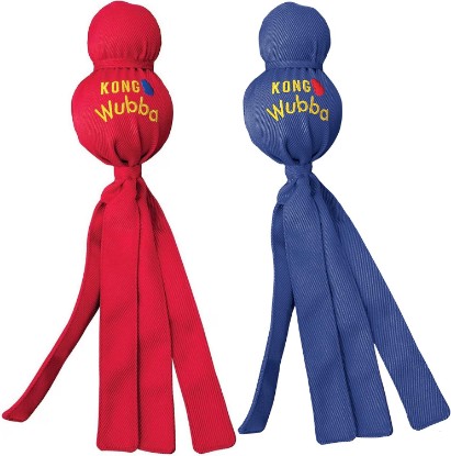 Picture of KONG Wubba Large Dog Toy 2 Pack – Durable Interactive Tug & Toss Toy