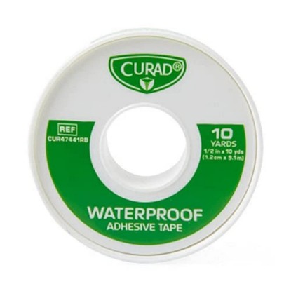 Picture of Curad Waterproof Adhesive Tape, 1/2" x 10 yds., 1 Roll
