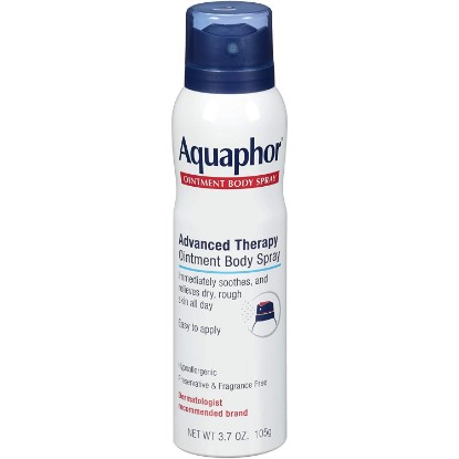 Picture of Aquaphor Ointment Body Spray - Moisturizes and Heals Dry, Rough Skin - 3.7 oz. Spray Can, 2 Pack