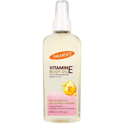 Picture of Palmer's Vitamin E Body Oil, Multi-Purpose Skin Care (5.1 Ounce) | Protects & Renews Dry, Damaged Skin with Highly Concentrated Vitamin E For Healthier, Younger-Looking Skin, 48hr Moisture