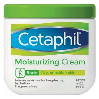 Picture of Cetaphil Moisturizing Cream for Dry/Sensitive Skin, Fragrance Free 16 oz [Amazon-developed Certification] Compact by Design