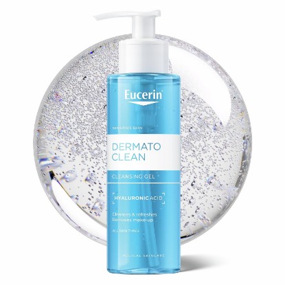 Picture of Eucerin DermatoClean Refreshing Cleansing Gel 200 Ml. [Amazon-developed Certification] Compact by Design