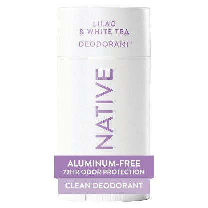 Picture of Native Deodorant Contains Naturally Derived Ingredients, 72 Hour Odor Control, Deodorant for Women and Men, Aluminum Free, Lilac & White Tea 2.65oz