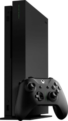 Picture of Microsoft Xbox One X 1TB Project Scorpio Limited Edition Black Console (1787) (Renewed)