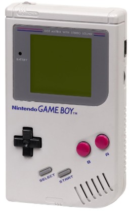 Picture of Nintendo Original 1989 Game Boy GameBoy Grey Gray System Handheld Console (Renewed)