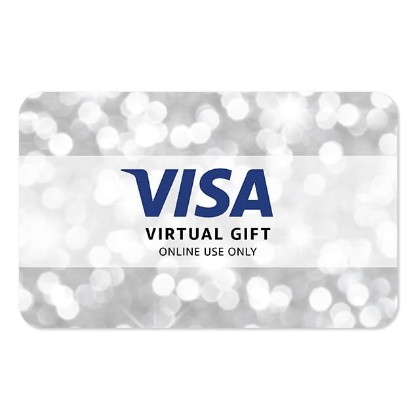 Picture of Visa Virtual eGift Card | $25 (plus $3.95 Purchase Fee) - For Online Use Only