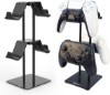 Picture of Monzlteck Desktop Controller Holder for PS4/PS5/Xbox ONE/Switch Pro/Headset, Controller Organizer,Gaming Accessories