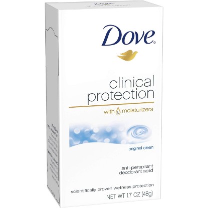 Picture of Dove Clinial Protection Deodorant, Original Clean, 1.7 oz (12 Pack) (Bundle)