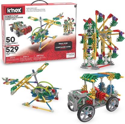 Picture of K'NEX Power & Play Motorized Set ‚ 529 Pieces, STEM Building, Kid Construction Set‚ Ages 7+