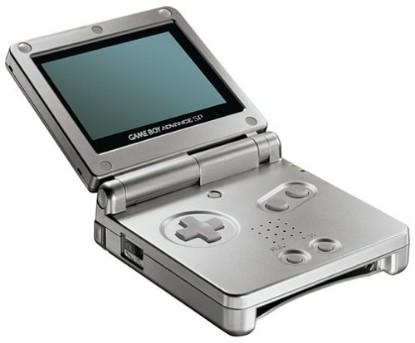 Picture of Nintendo Game Boy Advance SP - Platinum (Renewed) [video game]
