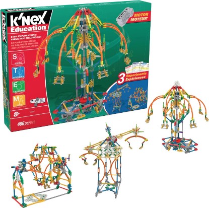 Picture of K'NEX Education - STEM Explorations: Swing Ride Building Set‚ 2 Pieces, STEM Learning‚ Ages 8+ | Hands-On STEM Learning, Ages 6+, Educational Building Play
