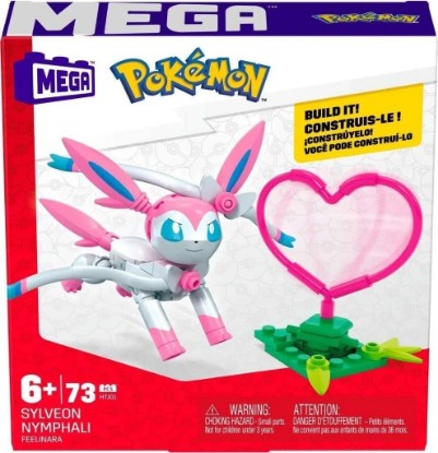 Picture of Mega Pokemon Sylveon Building Toys Set- 73 Pieces