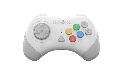 Picture of Retro Fighters D6 Dreamcast Wireless Controller for Switch/PC/Dreamcast, White
