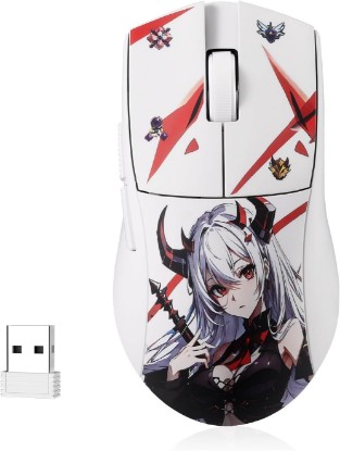 Picture of Redragon M916AK Wireless 42G Ultra-Light Mouse 26K DPI Remapping Keys | Stable Lag-Free Connection Dedicated for FPS Gamers, Redefine Keybinding Macro, Ergonomic Grip Body Comfort