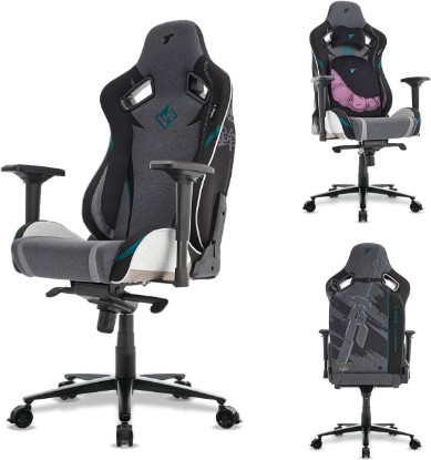 Picture of TTRACING Jujutsu Kaisen Guardian High Back Gaming Chair, Fushiguro Toji | Durable PU leather & steel base, ideal for home office or study. Features 4D armrests and 155° recline to relieve fatigue.