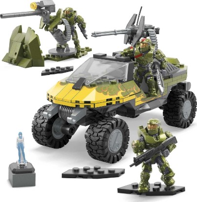 Picture of Mega Halo Red Team Warthog Rescue 324 Pieces