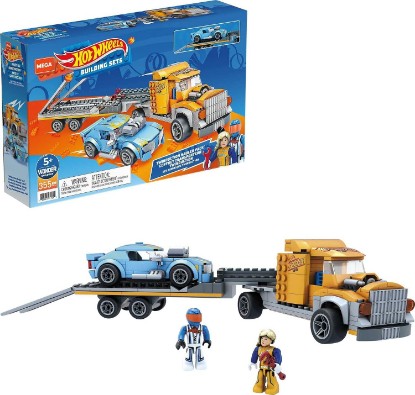 Picture of MEGA Hot Wheels Muscle Bound Building Set With 355 Pieces, Authentic Details, Features and Easter Eggs, Colector Gift Set For Adult Builders
