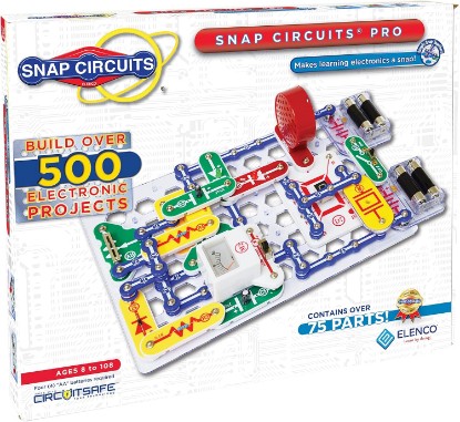 Picture of Snap Circuits Elenco Snap Circuits Pro 500 in 1 Electronics Exploration Kit
