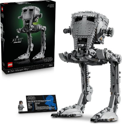 Picture of LEGO Star Wars at-ST Walker Building Set - Adult Building Blocks for Fans, Ages 18+ - Imperial Forces Collectible Model Kit - Star Wars Gift Idea for Men & Women - 75417