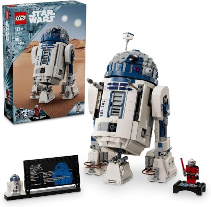 Picture of Star Wars R2-D2 Building Toy Set -Display Star Wars Toy, Ages 10+ - Includes 25th Anniversary Darth Malak Minifigure - 75379
