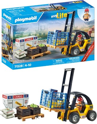 Picture of Playmobil Forklift Truck with Cargo