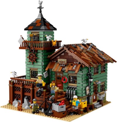 Picture of LEGO Ideas Old Fishing Store (21310) - Building Toy and Popular Gift for Fans of LEGO Sets and The Outdoors (2049 Pieces)