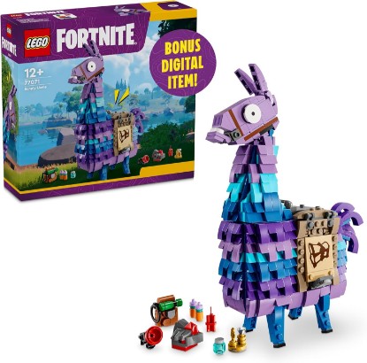 Picture of LEGO Fortnite Supply Llama Building Set - Kids Toy for Gamers, Ages 12+ - Display Model, Collectible Fortnite Toy - Gift for Boys & Girls - 77071