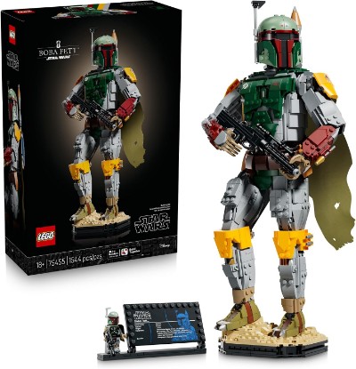 Picture of LEGO Star Wars Boba Fett 75455 | Collectible Building Sets for Adults, Ages 18+, Movie Display for Bedroom or Book Shelf, 1,544 pieces, Gift for Fans