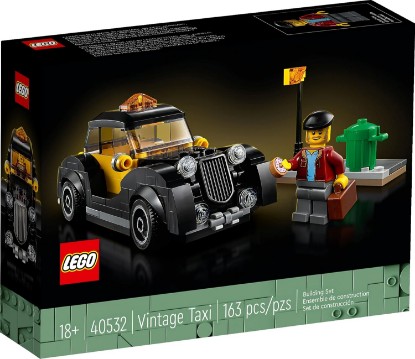 Picture of LEGO Vintage Taxi 40532 Exclusive Building Set