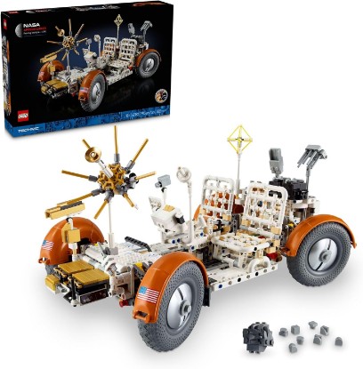 Picture of LEGO Technic NASA Apollo Lunar Roving Vehicle LRV Building Set - Craft Kits for Adults, Ages 18+ - Building Set of Space Rover with Authentic Details - Gift for Birthdays - 42182