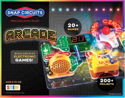 Picture of Snap Circuits “Arcade”, Electronics Exploration Kit, Stem Activities for Ages 8+, Full Color Project Manual (SCA-200)