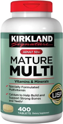 Picture of KIRKLAND Signature Adults 50+ Mature Multi, 400 Tablets 1