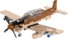 صورة COBI Armed Forces AT-6 Wolverine (Beechcraft) Building Set, 263 Pieces | Printed (pad printed) combat trainer model, components from the EU, from 7 years