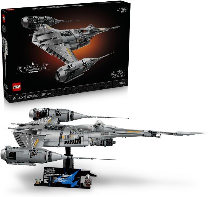 Picture of LEGO Star Wars The Mandalorian's N-1 Starfighter 75442 | Collectible Building Set for Adults, Ages 18+, Movie Display for Bedroom or Book Shelf, 1,809 pieces, Gift for Men & Women