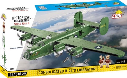 Picture of COBI Historical Collection WWII Consolidated B-24®D LIBERATOR® Plane Army Green, Large
