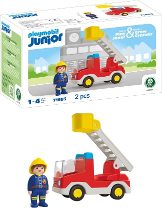 Picture of Playmobil Junior: Ladder Unit Fire Truck