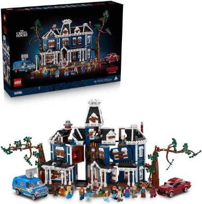 Picture of LEGO Icons Stranger Things The Creel House Set #11370 – 2,593 Pieces, 13 Minifigures, 7 Rooms & Vecna's Mind Lair Transformation | Ages 18+ | Collector Gift for Adults