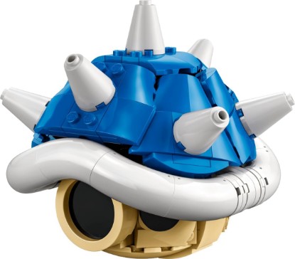 Picture of LEGO Super Mario Kart Spiny Shell 40787, Blue and White Collectible Display Model, 234 Pieces Building Set, 18+ Years, Gaming Fan Decor