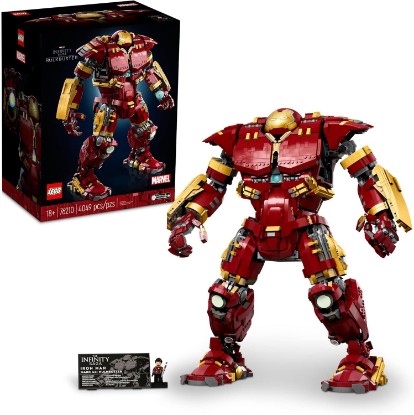 Picture of LEGO Marvel Hulkbuster 76210 Building Set - Avengers Movie Inspired Building Set with Minifigure, Authentic Display Model for Adults and Age of Ultron Enthusiasts Ages 18+