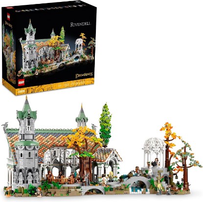 Picture of LEGO Icons The Lord of The Rings: Rivendell Building Set for Adults, Ages 18+ - LOTR Bedroom or Home Decor - Gift for Men & Women - 10316