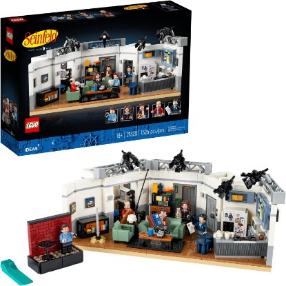 Picture of LEGO Ideas Seinfeld 21328 Building Kit; Collectible Display Model; Delightful 1990s Nostalgia Gift for Adults (1,326 Pieces)