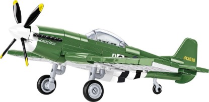 Picture of COBI Historical Collection North American P-51D Mustang Aircraft Building Set, 150 Pieces