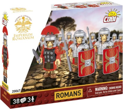 Picture of COBI Historical Collection: Imperium Romanum Romans Building Set, 38 Pieces