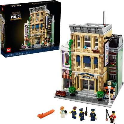 Picture of LEGO Police Station 10278 Building Kit; A Highly Detailed Displayable Model for Adults, New 2021 (2,923 Pieces)