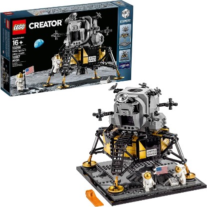 Picture of LEGO Creator Expert NASA Apollo 11 Lunar Lander 10266 Building Toy Set for Ages 16+ (1087 Pieces)