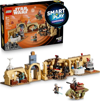 Picture of LEGO Star Wars SMART Play: Mos Eisley Cantina Toy Building Set for Kids - Compatible Set with 3 SMART Tags and 5 Minifigures - Gift for Boys, Girls and Fans Ages 8+ - 75425