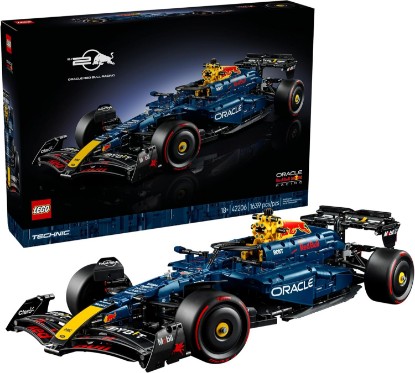 Picture of LEGO Technic Oracle Red Bull Racing RB20 F1 Race Car Model Kit - Building Set for Adults, Ages 18+ with Realistic Features - Gift for Birthdays - 42206