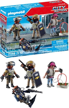 Picture of Playmobil Tactical Police Figure Set
