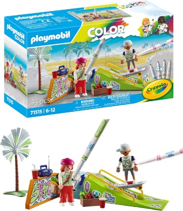 Picture of Playmobil Color: Skate Park