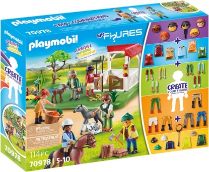 Picture of Playmobil My Figures: Horse Ranch